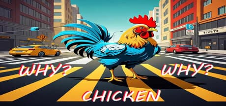 Why Chicken? Why? — 予測不能なアクションでニワトリの謎を解き明かせ
