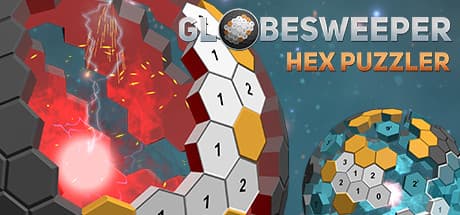 Globesweeper: Hex Puzzler - 球体ロジックパズルに新次元
