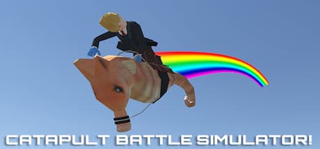 CATAPULT BATTLE SIMULATOR!:マルチプレイヤーでナンセンスな物体を発射!