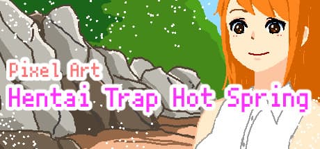 Pixel Art Hentai Trap Hot Spring:エロティックな罠を避けろ