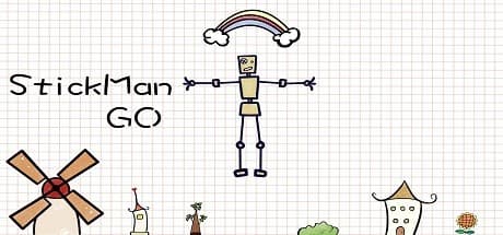 Stickman Go: ひねりの効いた物理パズルアドベンチャー