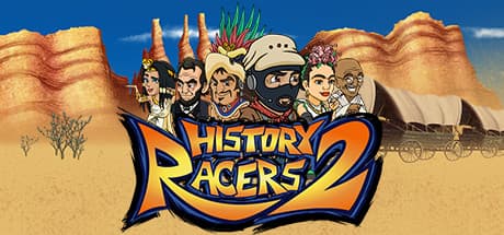 History Racers 2: 歴史上の人物が爆笑2Dレースを繰り広げる!