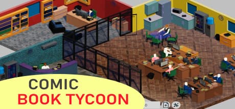 Comic Book Tycoon: Build Your Empire from the 80s