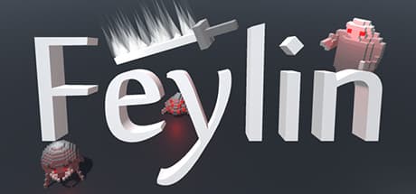 Feylin: A Voxel Knight's Endless Swordplay Challenge