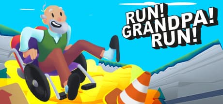 RUN! GRANDPA! RUN!: ロケット推進の車椅子で病院から脱出!