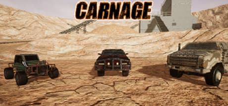 カーネイジ:無料の車両戦闘ゲームで構築、戦闘、支配せよ