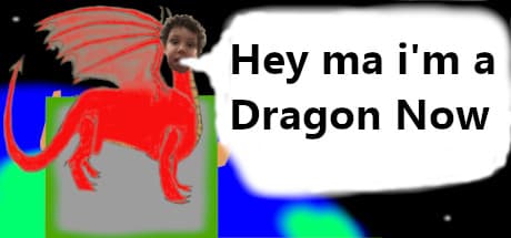 Hey ma i'm a Dragon Now: Bullet Hell Adventure