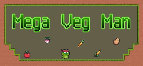 Mega Veg Man: Precision Platforming Meets Fast-Paced Action