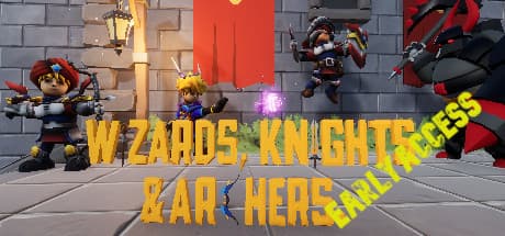 Wizards, Knights & Archers: 王国のエネルギーオーブを防衛せよ