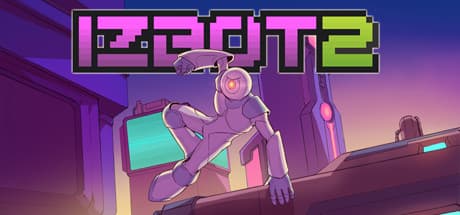 IZBOT 2：サイバーパンク都市を駆け抜ける精密プラットフォーマー