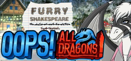 Furry Shakespeare: Oops! All Dragons! – A Comedic Visual Novel Adventure