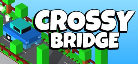 Crossy Bridge: 浮遊する足場を渡るアーケードサバイバルレース