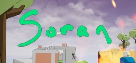 Soran: Hand-Drawn Arena Shooter RPG with a Flying Dog