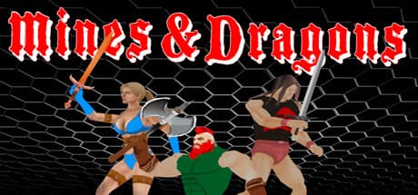 Mines & Dragons:戦略的な六角形マインスイーパーアドベンチャー