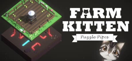 Farm Kitten - Puzzle Pipes: Connect the Water System