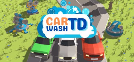 Car Wash TD - Tower Defense: Clean Cars, Build Mazes, Save the Road!