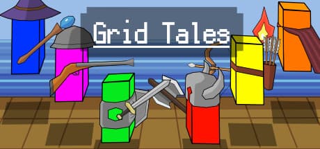 Grid Tales: Mythic RTS Adventure with Auto Battler Elements