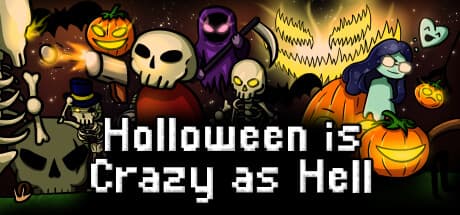 Halloween is Crazy as Hell: Bullet Hell Roguelike Mayhem