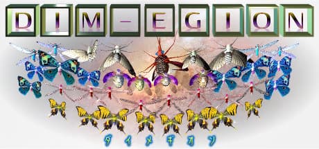 DIM-EGION:異星人「DIM-EGION」と戦う2Dシューター