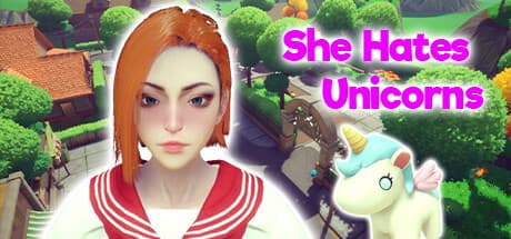 She Hates Unicorns: Katana Combat Against Naughty Unicorn Followers