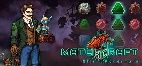 Efir Adventure: Matchcraft - 飛行船をクラフトしてルミナリウム宇宙で戦おう