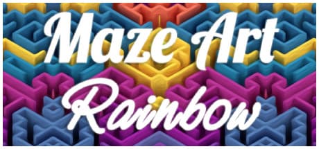 Maze Art: Rainbow:心安らぐ迷路パズルで虹色のゴールを目指そう