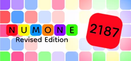 Num One: Revised Edition:数字を組み合わせて2187を目指すパズル