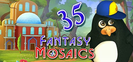 Fantasy Mosaics 35: Day at the Museum — Enjoy the challenge of Zen mosaic puzzles, explore the mus