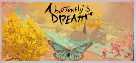 A Butterfly's Dream: A Relaxing Flight Through a Stylized World