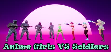 Anime Girls VS Soldiers:アリーナを舞台にした三人称シューター