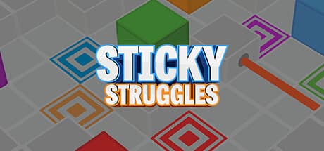 Sticky Struggles — Minimalist Puzzle Adventure