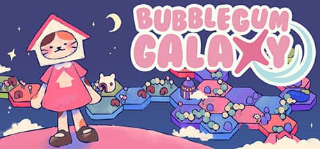 バブルガムギャラクシー:カラフルな惑星をデザインする、心温まるストラテジービルディング