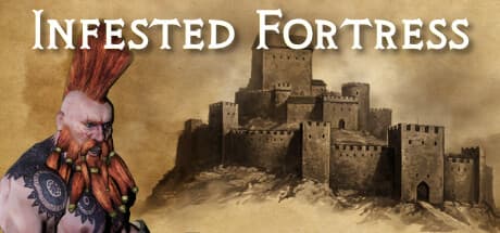 Infested Fortress: 山を掘り、要塞を築き、ターン制バトルで敵と戦うローグライク