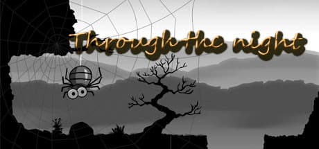 Through the Night: 虫を狩るクモのアクション