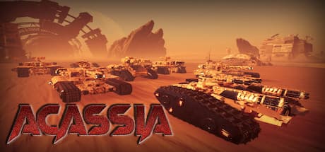 Acassia：惑星間戦争を舞台にしたSFタンクバトル