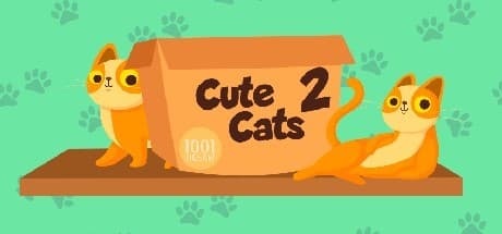 1001 Jigsaw. Cute Cats 2: Adorable Feline Puzzles Await