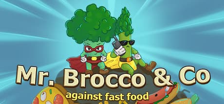 Mr.Brocco & Co: Battle Junk Food in a 2D Platformer Adventure