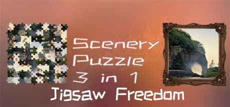 Scenery Puzzle 3in1: Jigsaw, Spot the Difference, and Sliding Puzzles