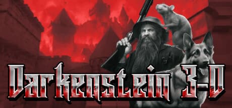 Darkenstein 3D: Bullet-Dodging Retro FPS Adventure