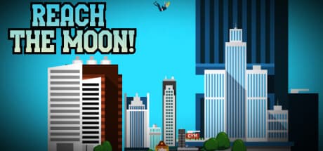Reach the Moon!:巨漢の力で男を宇宙へ飛ばせ!