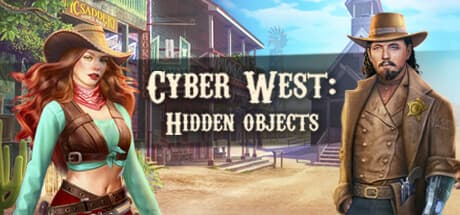 Cyber West: Hidden Object Games - Western: Uncover a High-Tech Frontier Mystery
