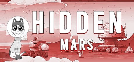 Hidden Mars: Find the Space Cat in a Black & White Adventure