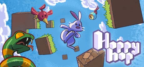 Hoppy Hop: 迷子のウサギが家に帰るための精密アクション