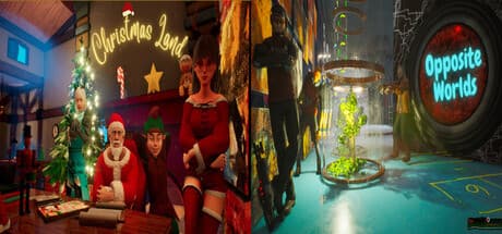 Christmas Land: Opposite Worlds — Explore Two Worlds in a Unique Action Game