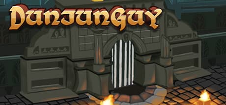 DUNJUNGUY: Hand-Drawn Bullet Hell Dungeon Crawler with Local Co-Op