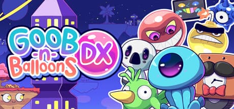 GoobnBalloonsDX:ユニークなキャラクターとアーケードシューターアドベンチャー