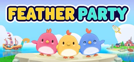 Feather Party:ひよこたちの可愛すぎる大騒動!最大8人オンラインパーティーゲーム