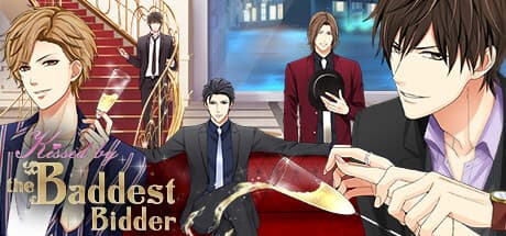 Kissed by the Baddest Bidder: A Steamy Otome Romance Auction