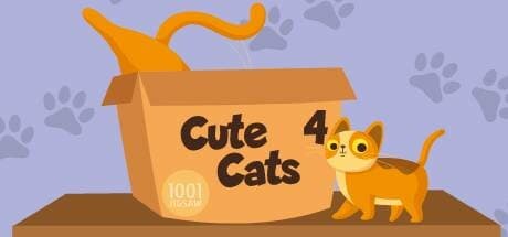 1001 ジグソーパズル。キュートキャッツ4:心温まる猫たちのジグソーパズル