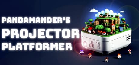 Pandamander's Projector Platformer:あなたの世界がゲームになる